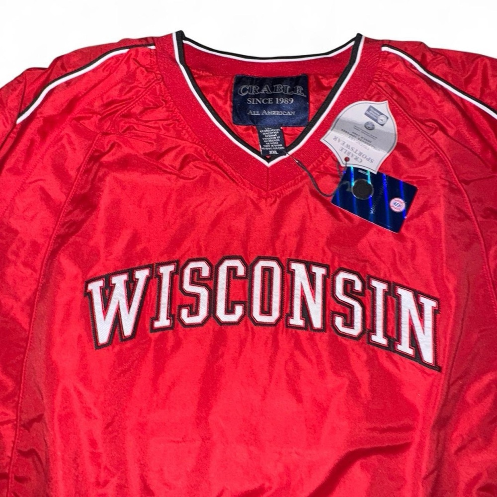 Crable Red V-Neck Jersey